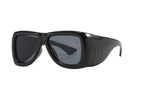 Black Gradient Hip-Hop Vintage Oversized Sunglasses