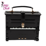 Grand Piano 3D Shape Handbag Sassy Chick Logo  