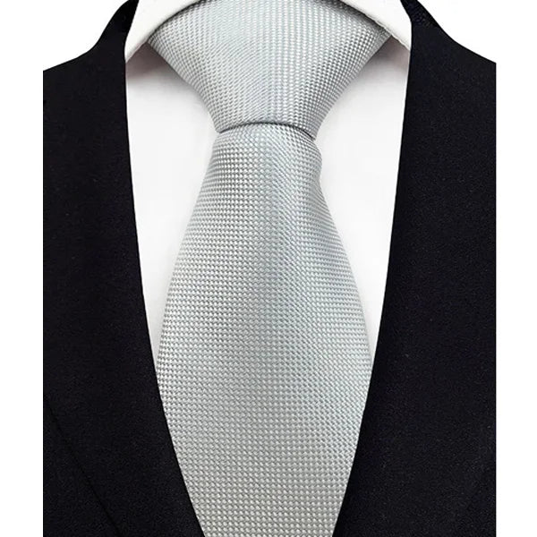 silver tie