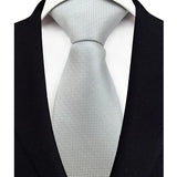 silver tie