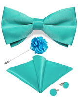 light blue bowtie set