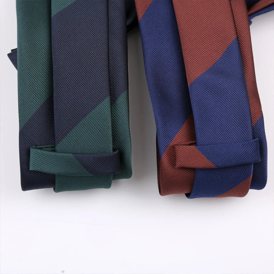 Groom Jacquard Woven 8CM Striped Men's Tie