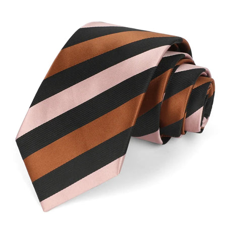 Groom Jacquard Woven 8CM Striped Men's Tie