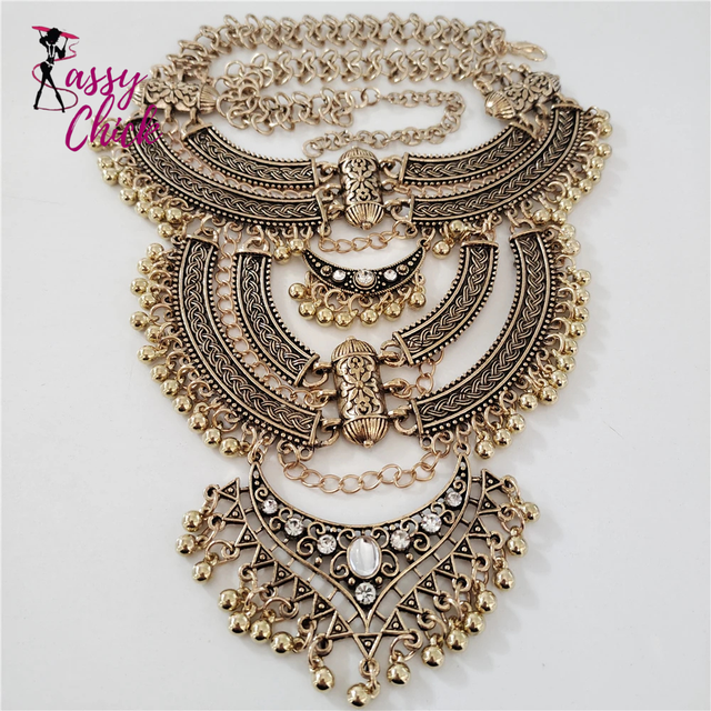 Gypsy Baroque Metal Jewelry Set Sassy Chick
