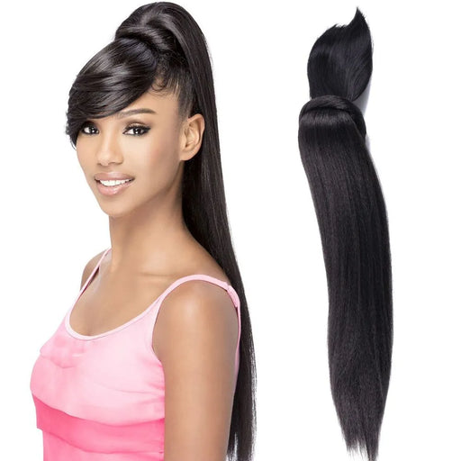Kinky Straight Ponytail Hair Extension