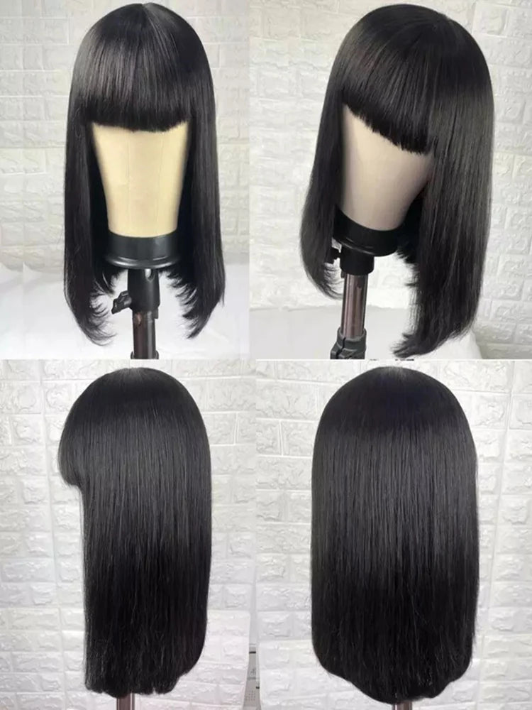 Brazilian Straight Human Hair Wig