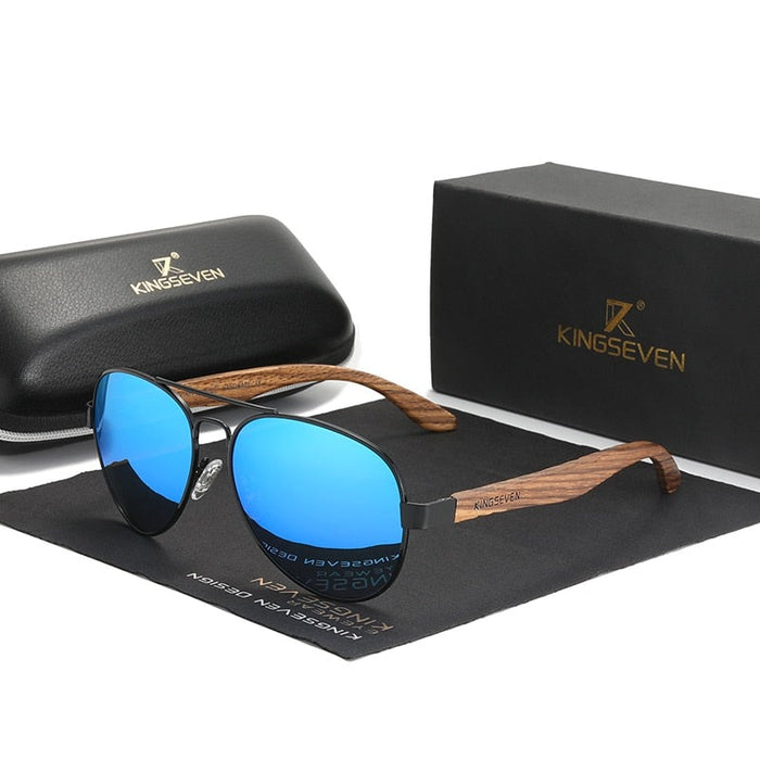 Handmade Wood Polarized Sunglasses