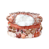 Crystal Bead Stone Bracelet