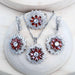 Bridal Cubic Zirconia Necklace Set