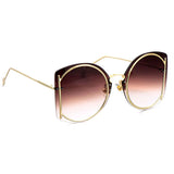 Luxurious Sunglasses Gradient Lens for Women