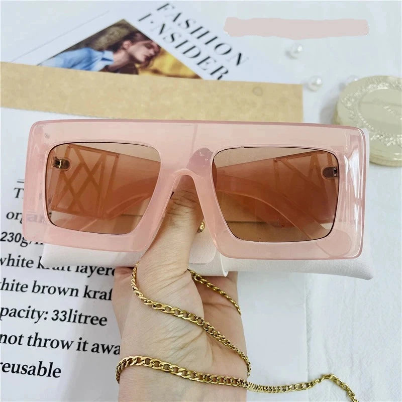 Classic Oversized Square Sunglasses