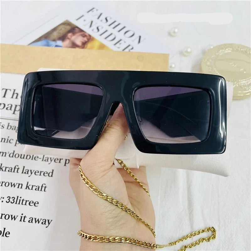 Classic Oversized Square Sunglasses