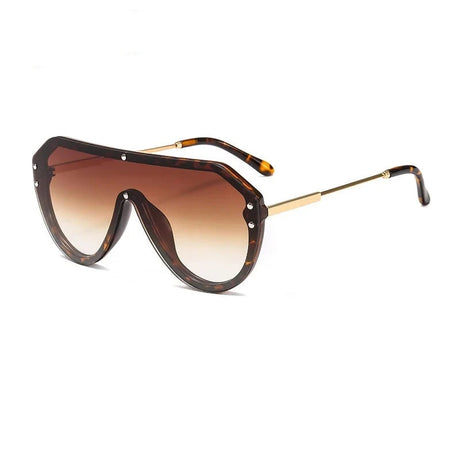 Oversized Rivet Sunglasses