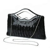 Sequins Evening Clutch Bag