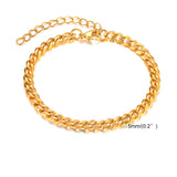 Basic Cuban Chain Bracelet