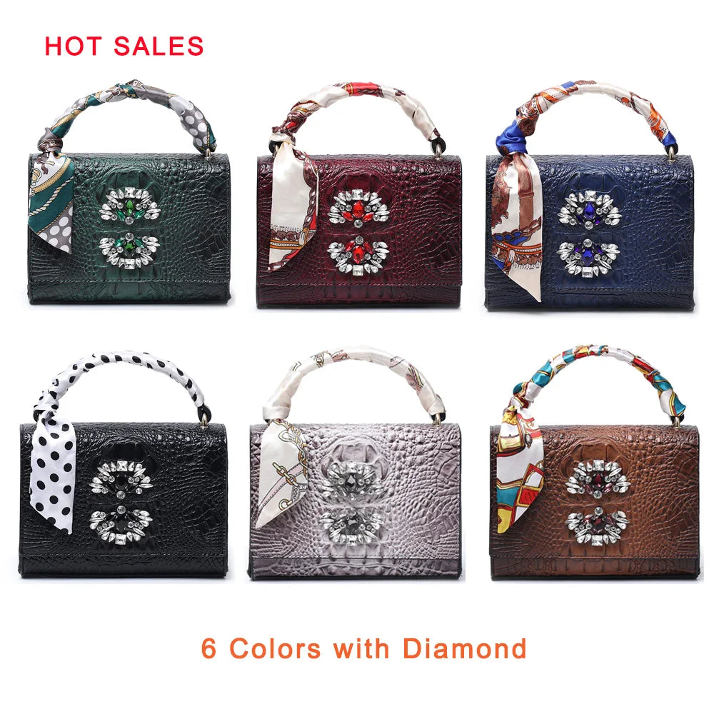 Classic Women Crystal Bag