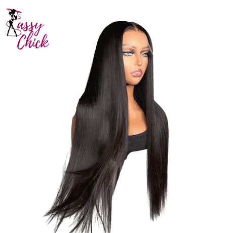 HD Lace Wig 5x5 6x6 7x7 Human Hair Wig Sassy Chick Logo