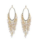 Crystal Beaded Earrings