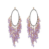 Crystal Beaded Earrings