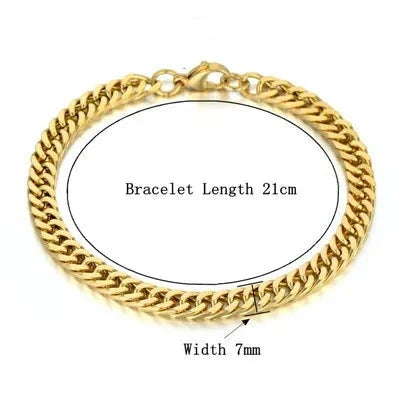 Stainless Steel Male Bracelet