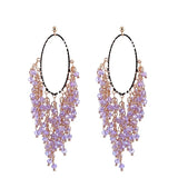 Crystal Beaded Earrings