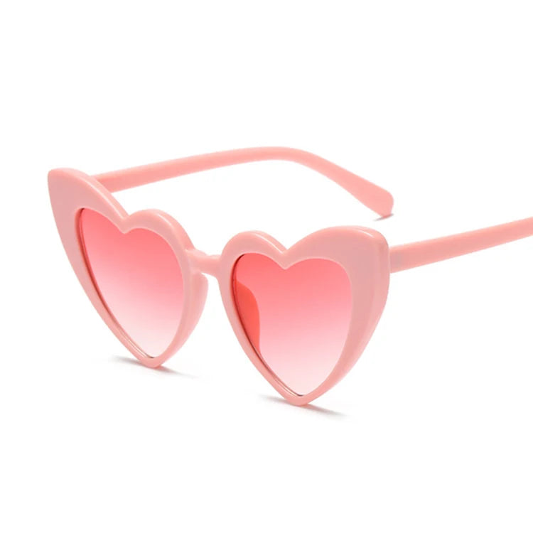 Vintage Heart Shape Sunglasses