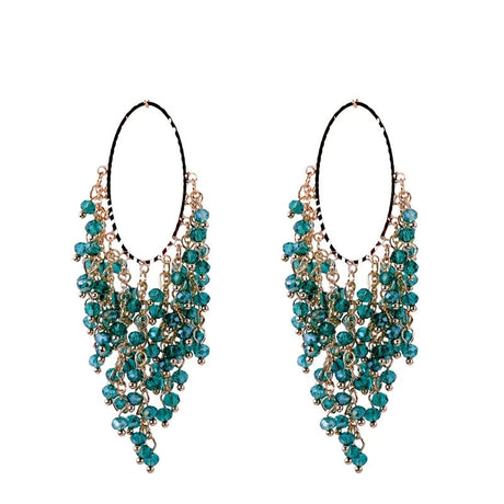 Crystal Beaded Earrings