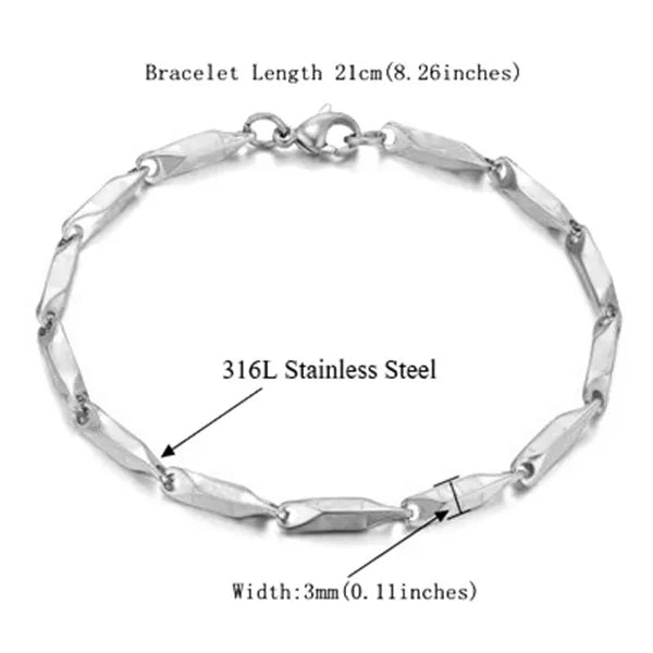 Stainless Steel Male Bracelet