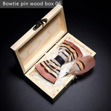 Brown Handmade Colorful Brooch Feather Bowtie