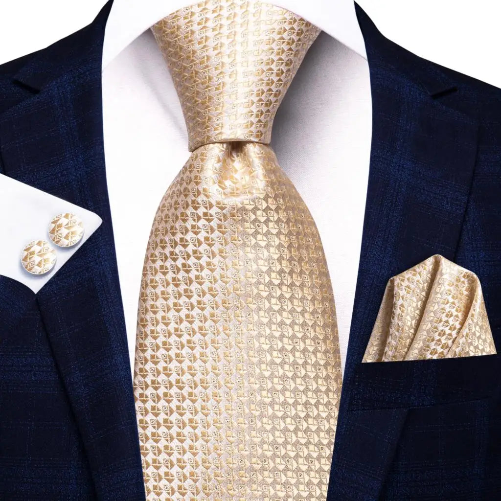 brown necktie set