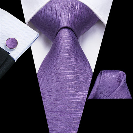 purple necktie set