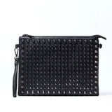 Rivet Clutch Men Handbag