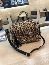 Rhinestone Rivet Handbag