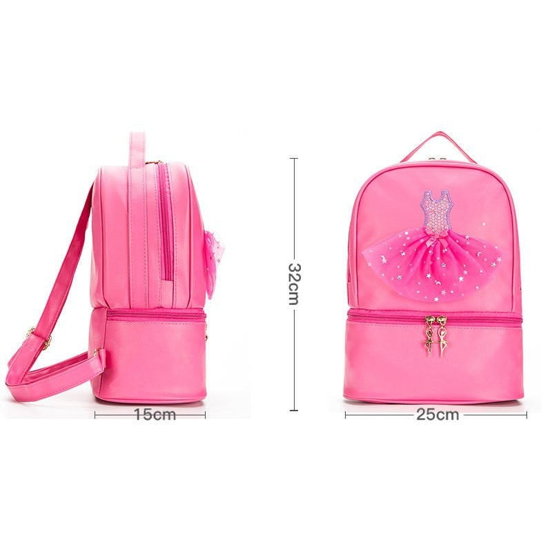 Personalized Embroidery Kids Dance Backpack