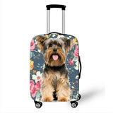 Cute Dog Luggage Cover