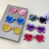 Collection of Heart Shaped Love Party Sunglasses