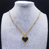 Elegant Crystal Heart Necklace