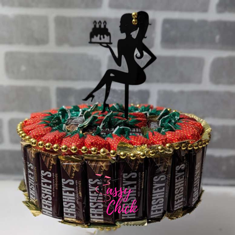 Hershey's Single-Layer Candy Cake