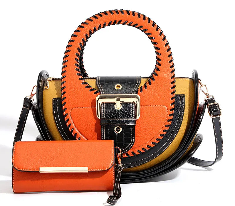 High-end Leather Purse Handbags Crossbody