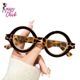 High-quality Round Frame Reading Glasses Sassy Chick Logo