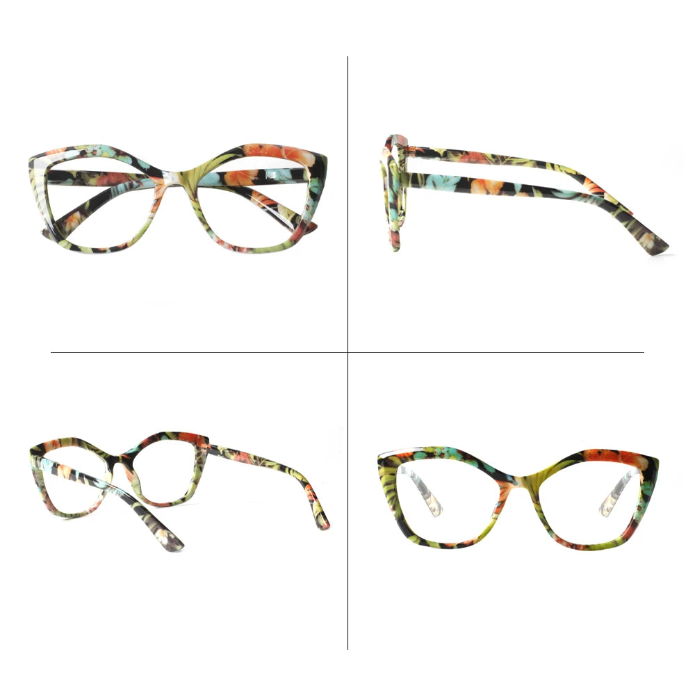 Details of High Quality Design Spring Hinge Eyeglasses