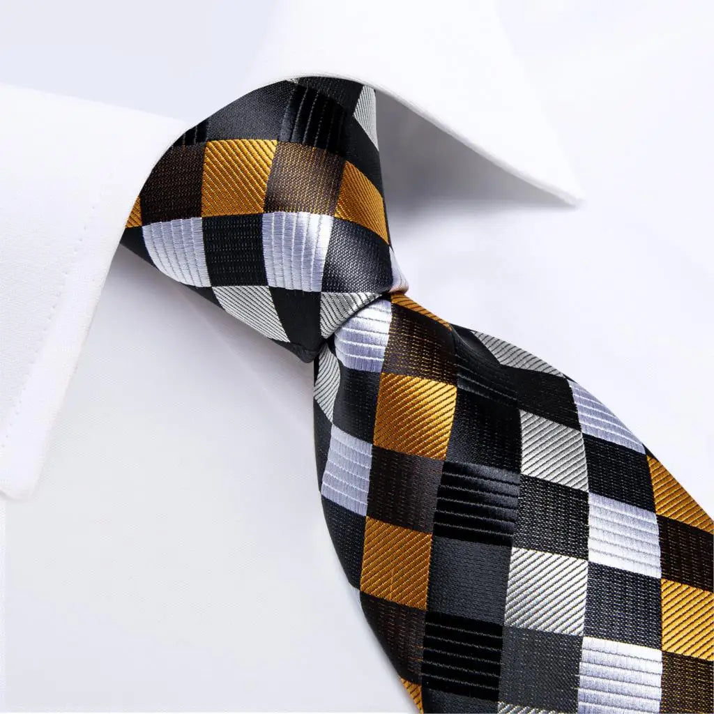 High Quality Fashion Plaid Men's Tie