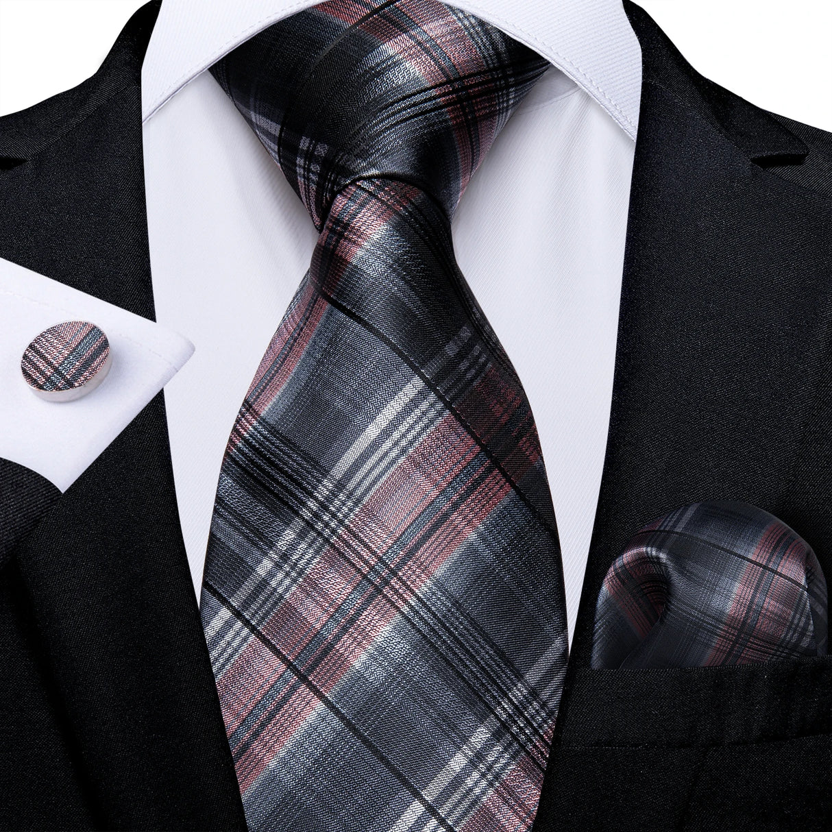 High Quality Fashion Plaid Men's Tie