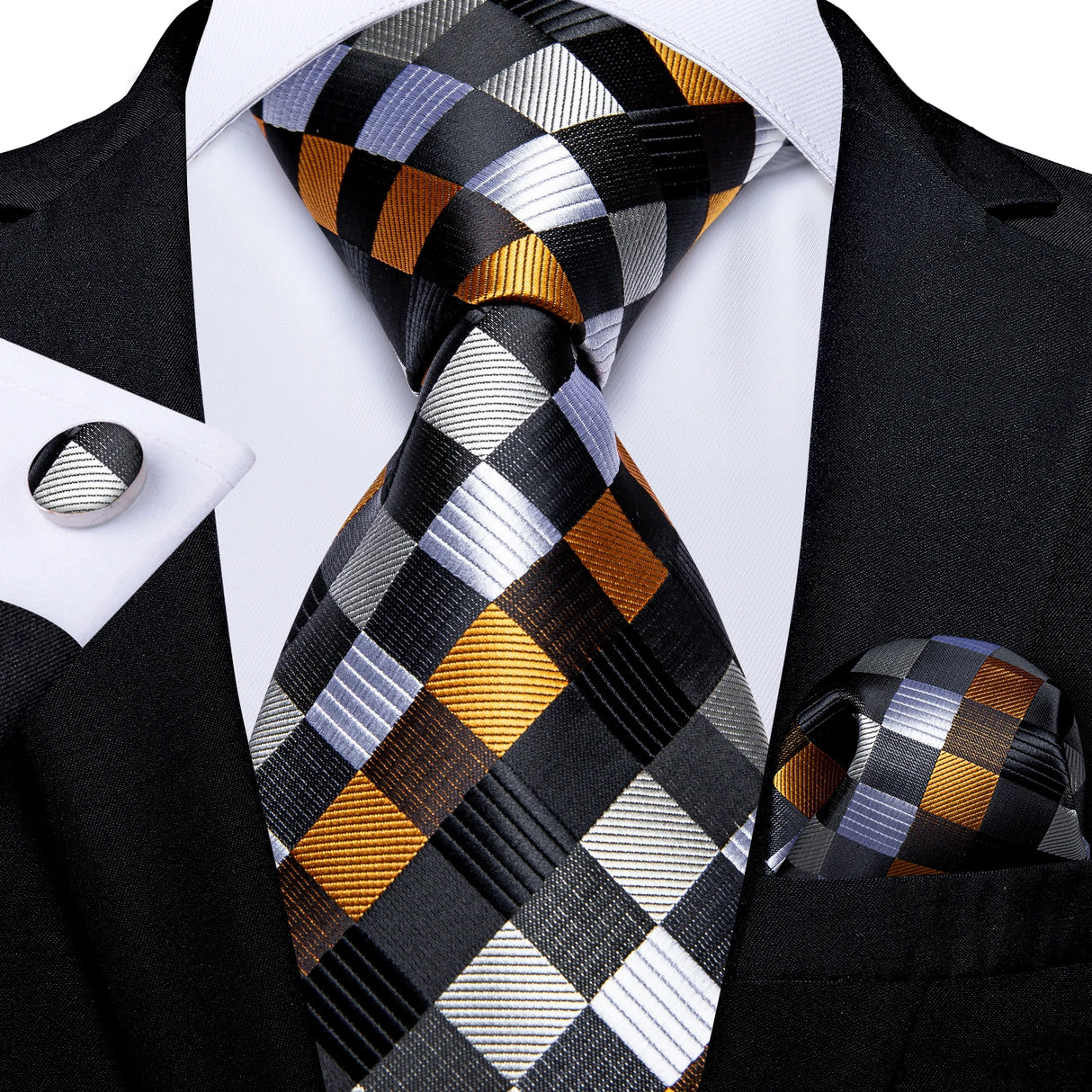 High Quality Fashion Plaid Men's Tie