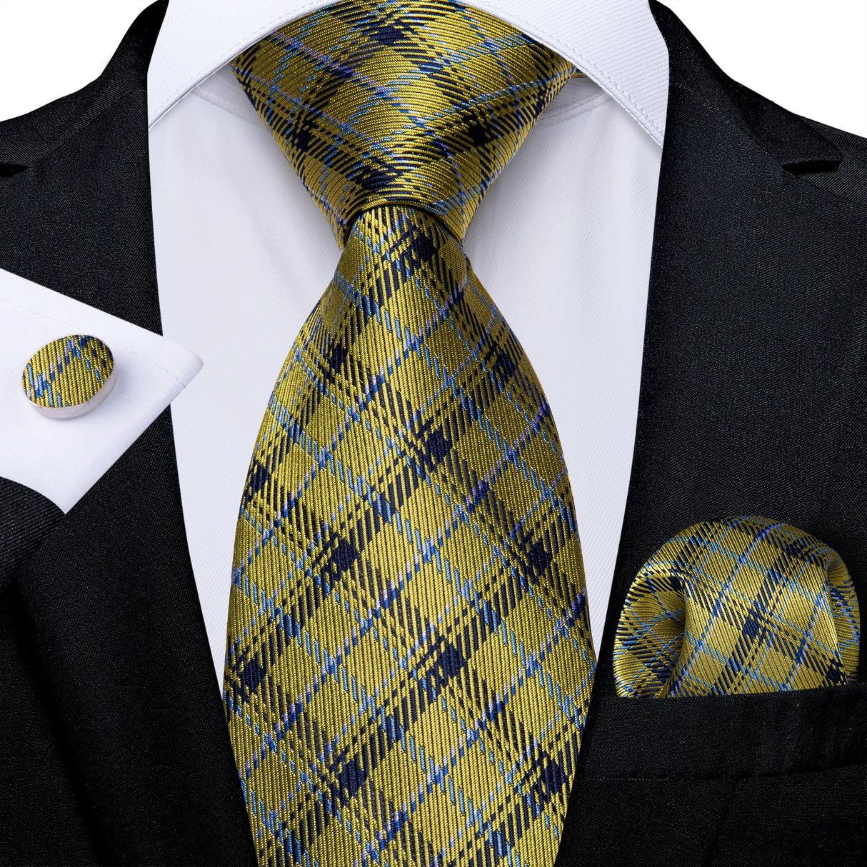 High Quality Fashion Plaid Men's Tie