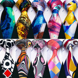 Collection of High Quality Pocket Square Cufflinks Silk Tie