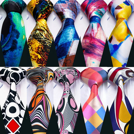 Collection of High Quality Pocket Square Cufflinks Silk Tie