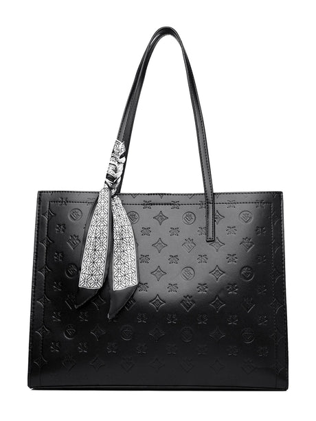 Black High Quality Soft Leather Women Handbag