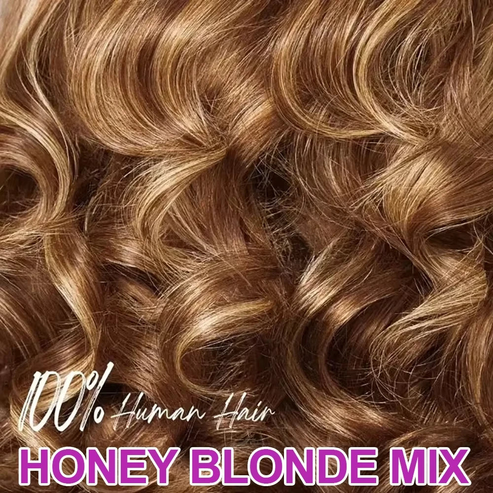 Highlight Body Wave Bob 13X4 Lace Human Hair Wig