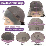 Details of Highlight Body Wave Bob 13X4 Lace Human Hair Wig